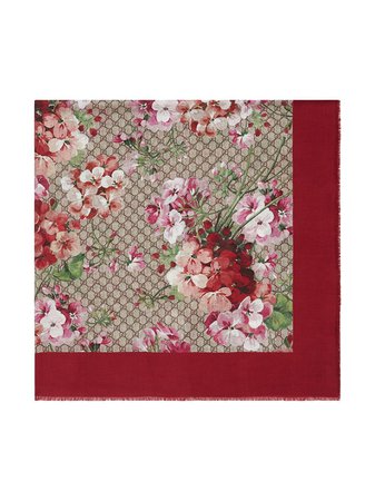 Gucci GG Supreme Blooms Scarf $438 - Buy Online - Party Season, Fast Delivery, Price