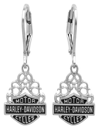 harley davidson earrings