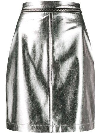 Silver Philosophy Di Lorenzo Serafini Fitted Mini Skirt | Farfetch.com