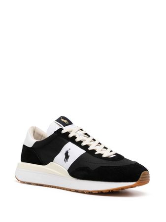 Polo Ralph Lauren logo-embroidered Panelled Sneakers - Farfetch