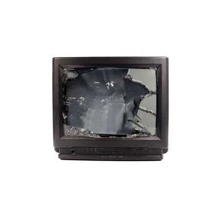 broken tv