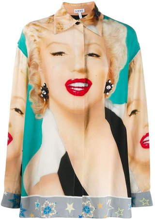 Marilyn Monroe print shirt