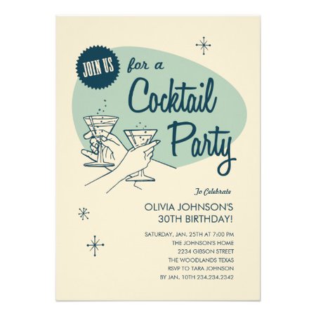 How To Throw A 1950s Style Cocktail Party | Vintage Clothing Online - 1950s Glam