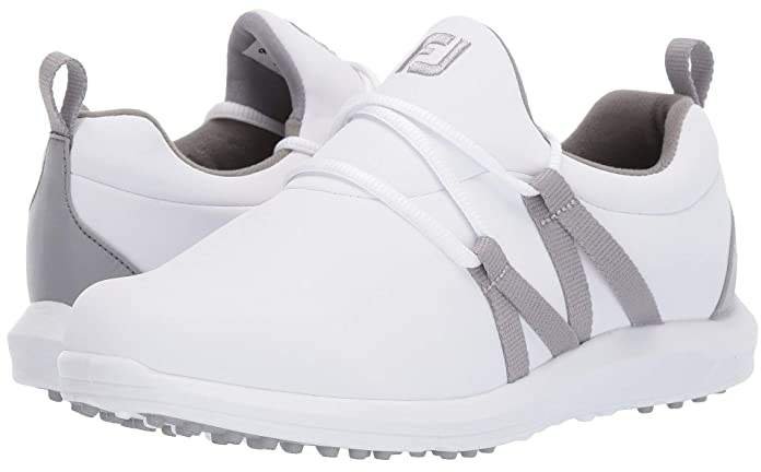 FootJoy Leisure Spikeless (White/Grey) Women's Golf Shoes