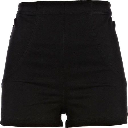 Black K-pop safety/black shorts