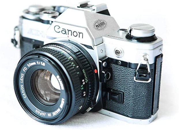 Amazon.com : Canon AE-1 35mm Film Camera w/ 50mm 1:1.8 Lens : Electronics