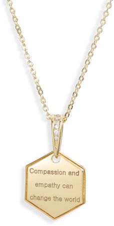 Compassion Tag Necklace