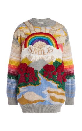 Festive Smile Wool Sweater By Stella Mccartney | Moda Operandi
