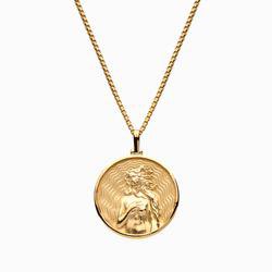 Aphrodite Necklace | 14k Yellow Gold Vermeil – Awe Inspired
