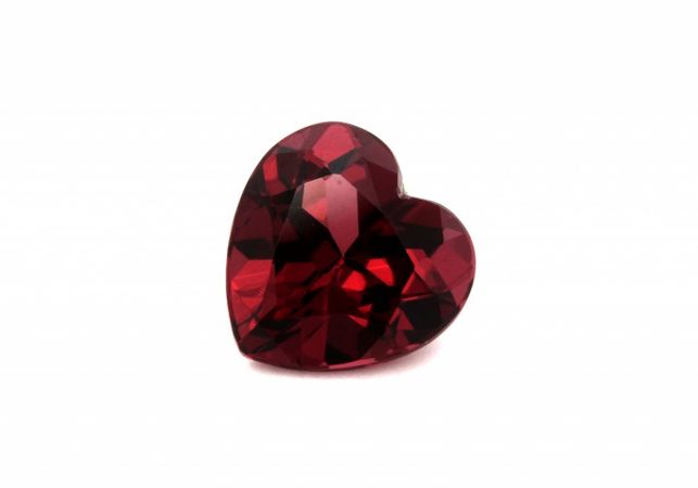 Red Heart 1.47ct Rhodolite Garnet | The Gem Gallery | Bozeman