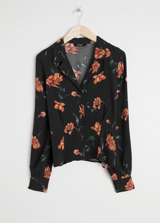 70s flower shirt