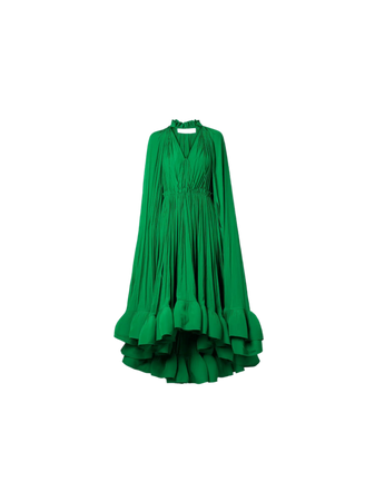 green Lanvin dress emerald green dresses