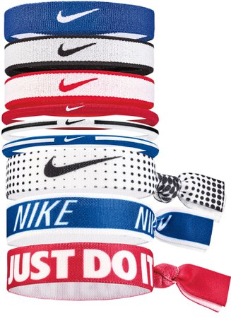 Nike Mixed Ponytail Holder 9 pack | DICK'S Sporting Goods