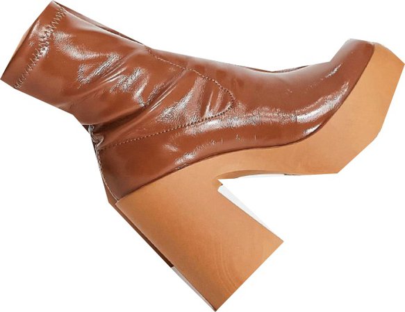 brown sock boots, asos