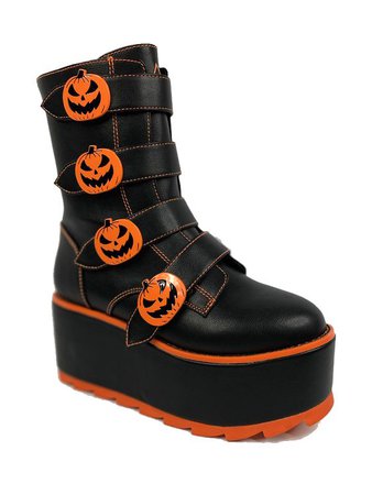 halloween platform boots