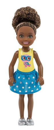 Amazon.com: Barbie Club Chelsea Doll, Owl Graphic Outfit: Toys & Games