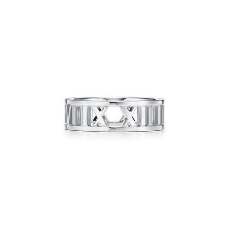 Atlas® open wide ring in sterling silver. | Tiffany & Co.