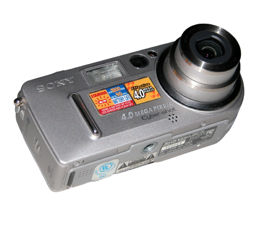 Sony Cyber-shot DSC-P9 4.0MP Digital Camera - Silver #5064