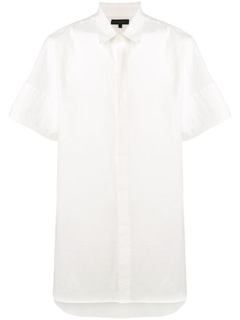 Ann Demeulemeester Plain Shirt 19073600162 White | Farfetch