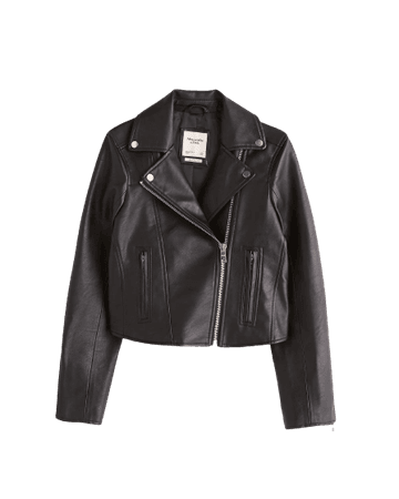 Abercrombie - Vegan Leather Moto Jacket