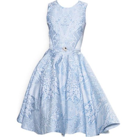 Light Blue Short Dress