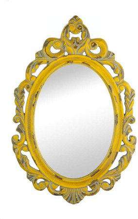 Koehler Home Decor Vintage Hannah Yellow Mirror: Amazon.ca: Home & Kitchen