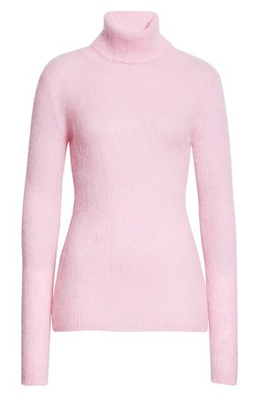 Aje Psychedelia Wool & Mohair Blend Turtleneck Sweater