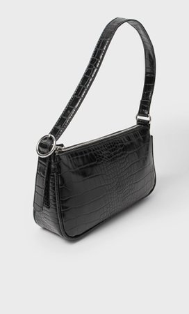 Mock croc mini handbag - Women's Just in | Stradivarius United States