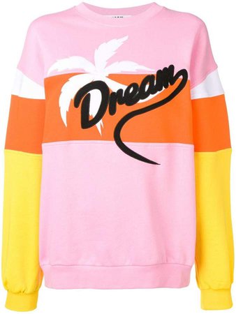 Dream embroidered sweatshirt
