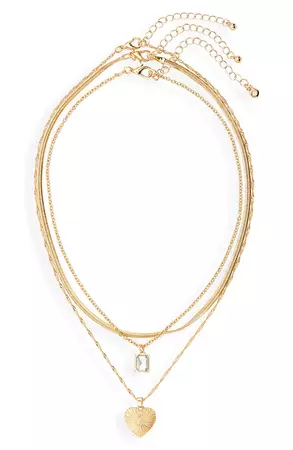 BP. Set of 3 Layered Chain Necklaces | Nordstrom