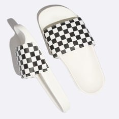 CHINELO SLIDE-ON CHECKERBOARD