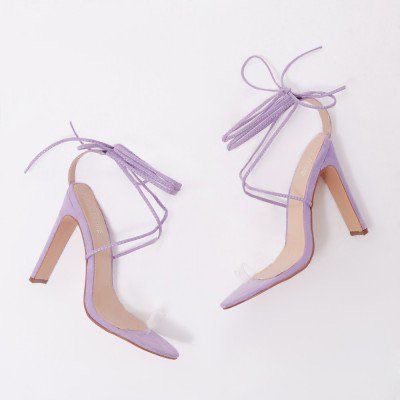 lavender purple heel