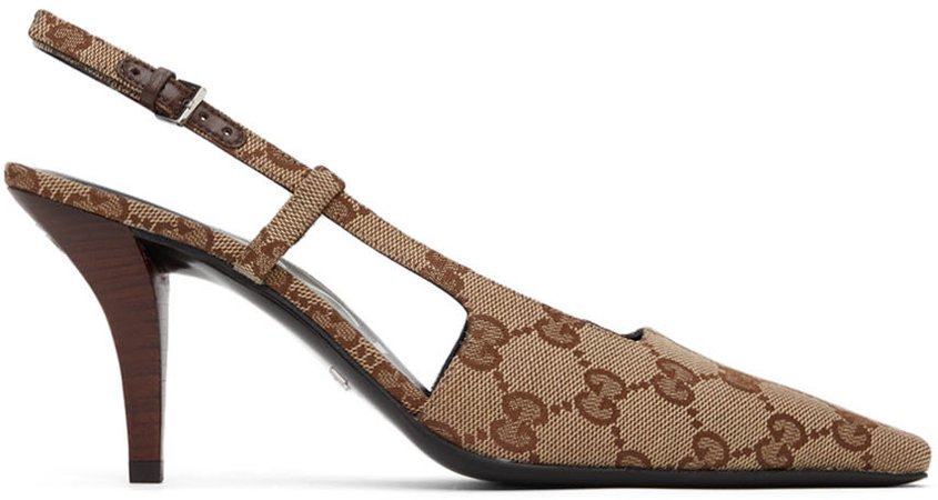 brown gucci pumps heels - Google Search