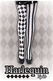 black and white Harley Quinn tights - Google Search