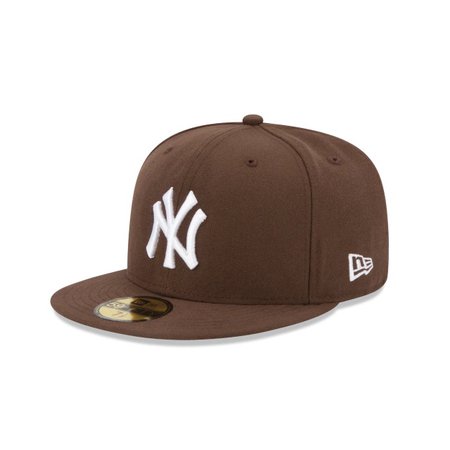 brown ny hat