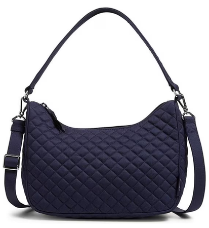 quilted navy bag