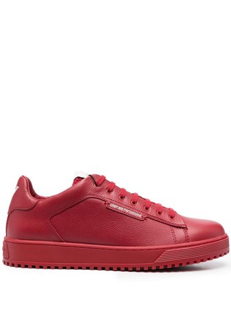 Emporio Armani Leather low-top Sneakers