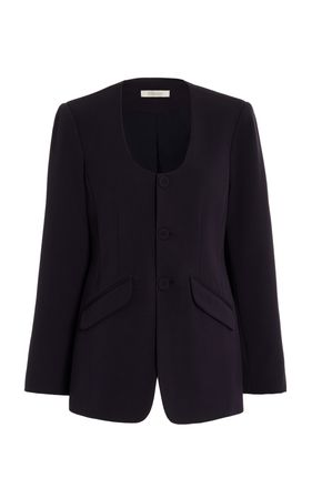 The Diana Twill Blazer Jacket By Favorite Daughter | Moda Operandi