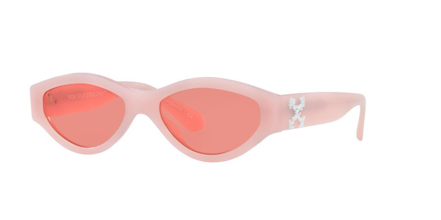 Off-White™ X Sunglass Hut HU4002 54 54 Pink & Pink Sunglasses | Sunglass Hut USA