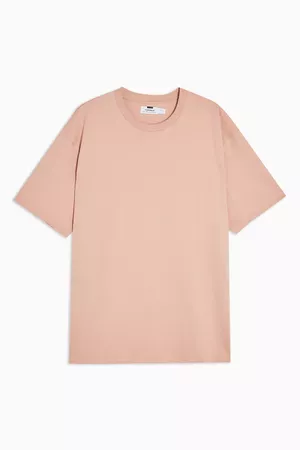 TOPMAN Misty Pink Oversized T-Shirt | Topshop