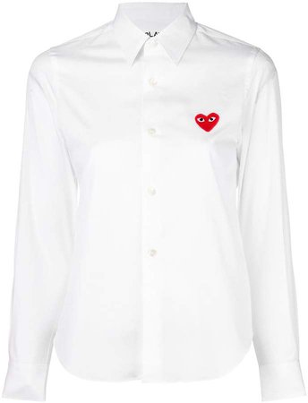 embroidered heart shirt