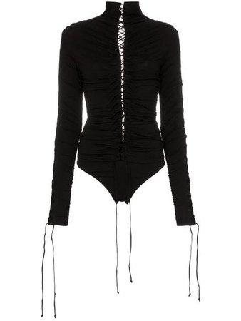 Unravel Project lace-up bodysuit $720 - Buy SS19 Online - Fast Global Delivery, Price