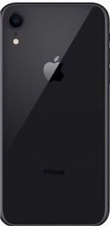 black iPhone XR