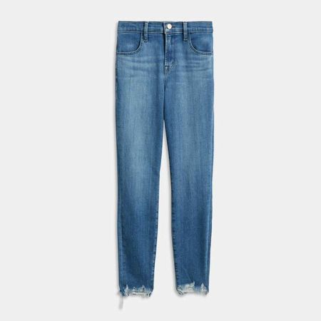 J Brand Alana High-Rise Cropped Super Skinny Jean