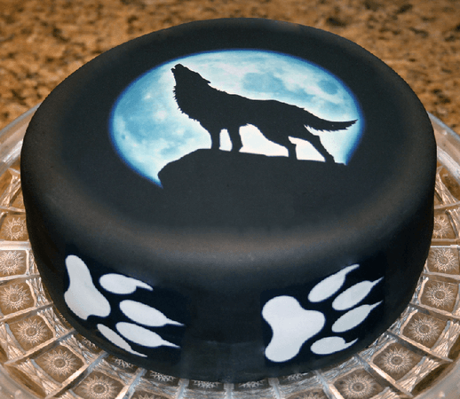 wolf cake