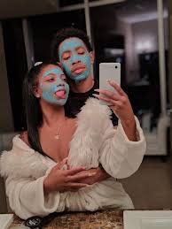 snapchat face mask with boyfriend black couples - Google Search