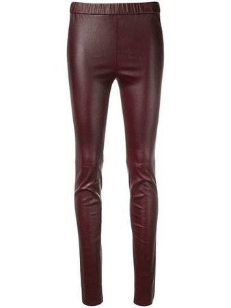 Sonia Rykiel leather leggings
