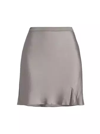 Silk Skirt in ash violet, Anine Bing - uploaded by mt
