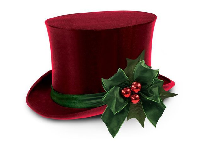 Pinterest Christmas Top Hat
