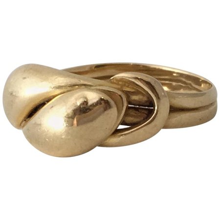Antique Ring 18 Carat Gold Snake Jewelry Edwardian Love Token Vintage Serpent For Sale at 1stdibs